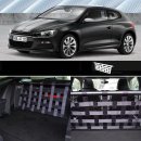 Clubsport Set - Strebe mit Netz für VW Scirocco 3